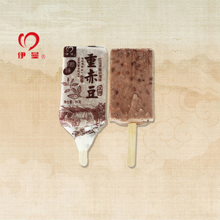 【10支】伊曼手包重赤豆雪糕原味红豆浓郁好滋味冰棍冰淇淋85g/支