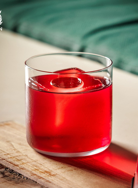 PRE01 CRISON水晶轻薄底简约威士忌杯古典鸡尾酒杯old fashioned