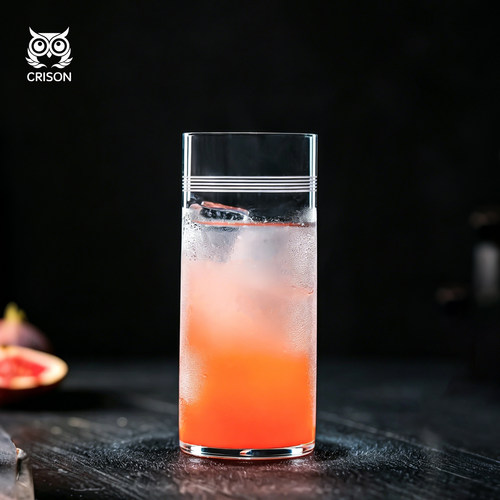 柯瑞森无铅水晶刻花鸡尾酒杯