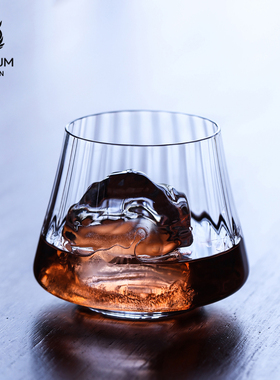 PWK505 crison精品系列条棱威士忌杯古典杯Old Fashioned鸡尾酒杯