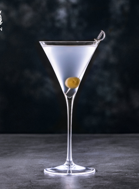MT1901 CRISON日式无铅水晶 喇叭马天尼日式鸡尾酒马提尼杯调酒杯