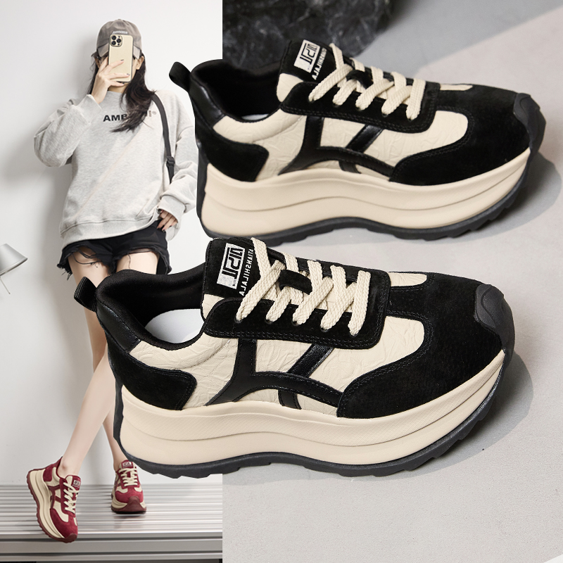 增高厚底老爹鞋女运动爆款鞋子女