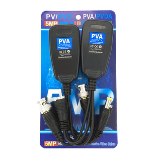 视频电源音频三合一 多功能监控双绞线传输器 同轴BNC转RJ45网口