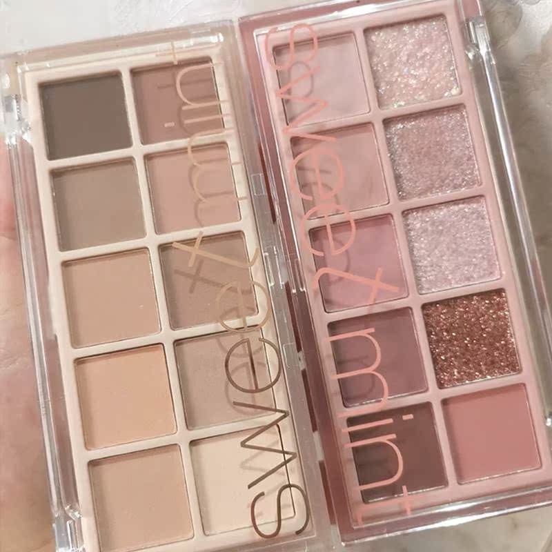 完美日常日记旗舰店sweetmint眼影盘大地色2021新款网红秋冬色系