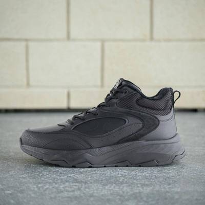 贵人鸟男鞋棉鞋正品2023冬新款皮面加厚加绒保暖运动休闲M35N05