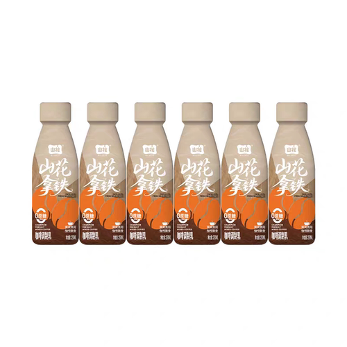 山花拿铁咖啡调制乳250mL*6瓶2种口味选择冷藏顺丰发货贵州特产