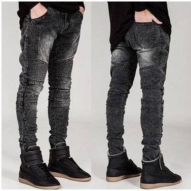 jeans pants for black winter men 2019