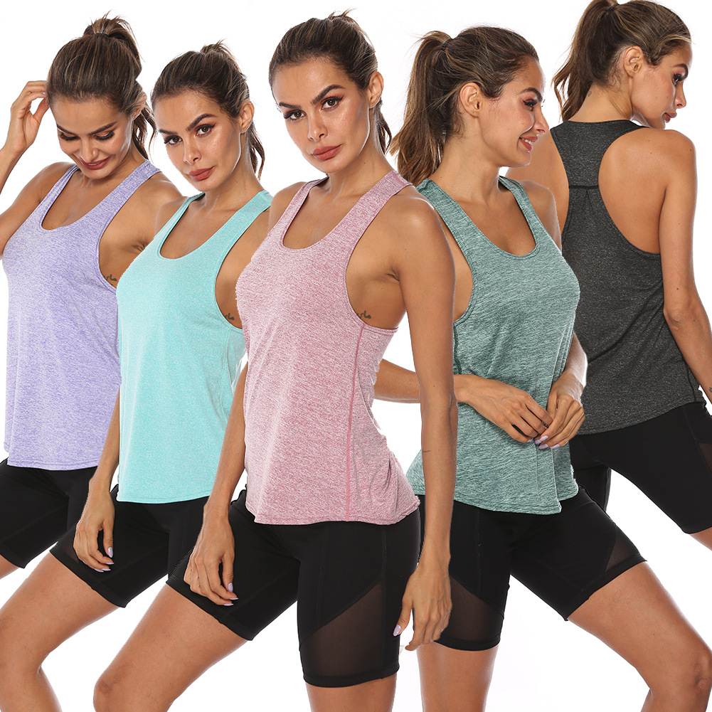 Yoga Vest Sport Singlet Women Athletic Fit Sport Tank Tops