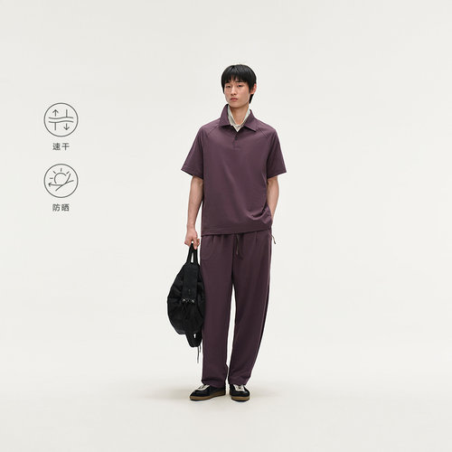 MODE COMMUTER| MC速干防晒抗UV50+无氨纶四面弹翻领短袖POLO衫