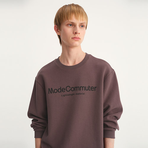 MODE COMMUTER| MC复合肌理吸湿性良好柔软亲肤圆领卫衣