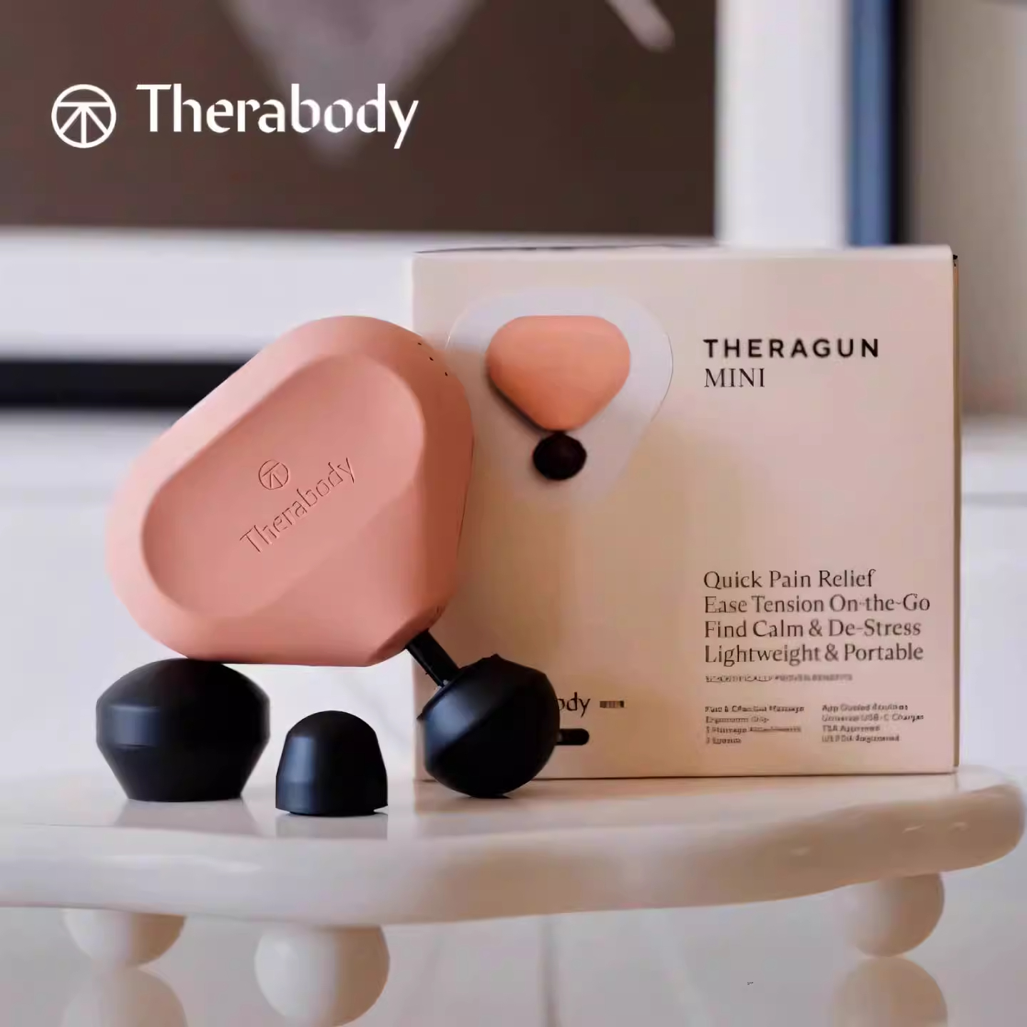 女生迷你筋膜枪送人高档礼物