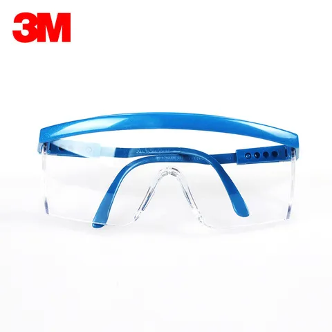 劳保眼罩防护眼镜骑行护目镜电焊防风沙尘3M1711防飞溅防冲击打磨