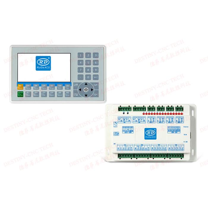 睿达RDC6445S激光控制系统CO2二氧化碳激光雕刻切割机控制卡面板