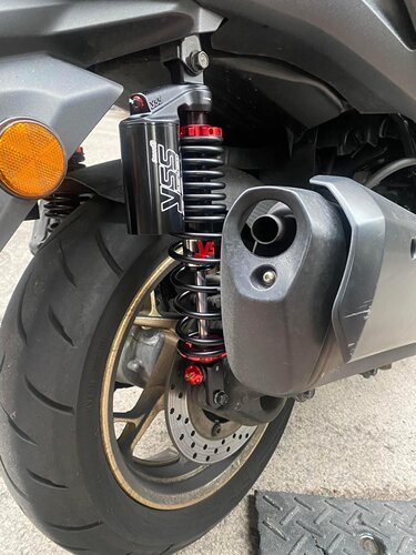 雅马哈xmax300改装yss后减震g sport 运动版 多功能调节泰国原装