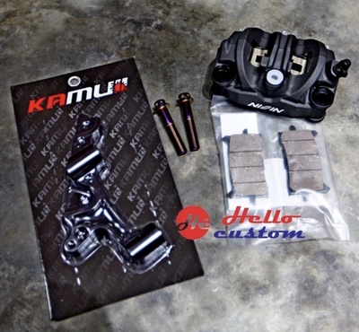 佛沙350 nss350 forza350改装刹车卡钳日清原装进口如图套装