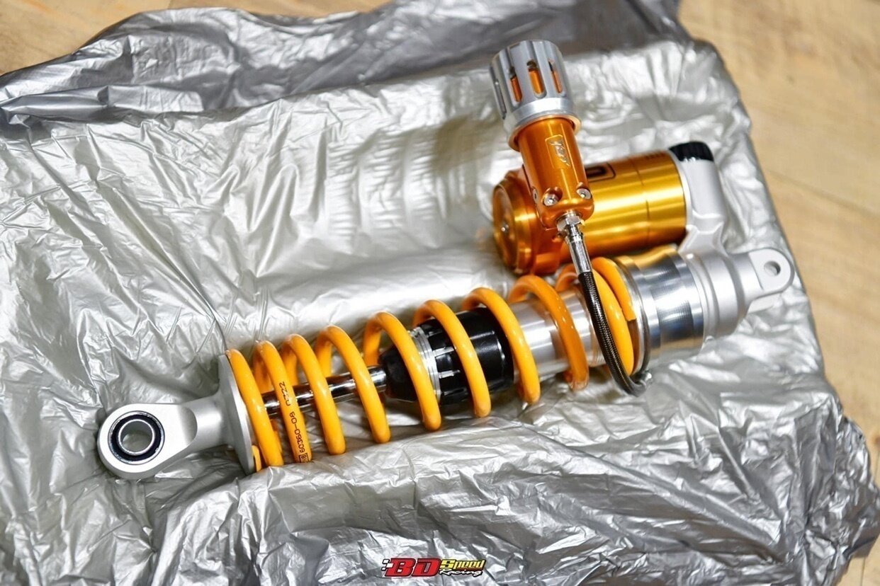 vespa 佛沙350 xmax300 改装欧林斯减震预载气瓶调节辅助器