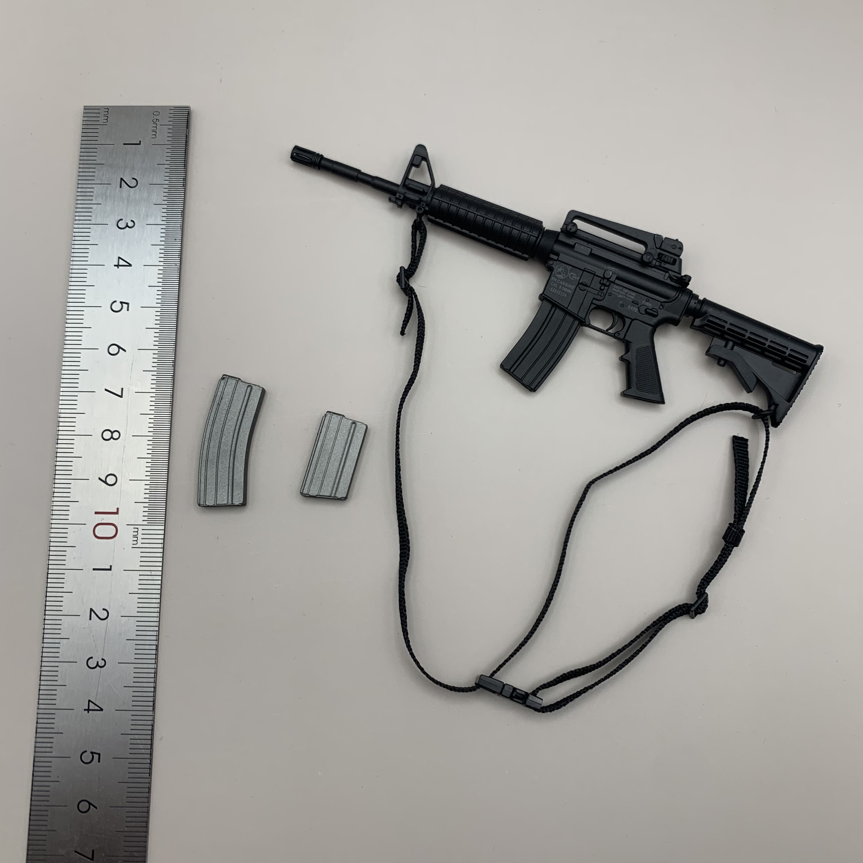 拆出 脸谱模玩1/6兵人可动人偶FP008- 罚叔弗兰克惩罚者 M4A1模型