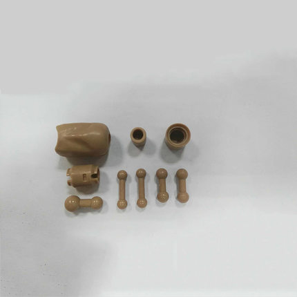 连接器1/6兵人素体配件 头雕脖子连接器脚部增高配件 现货
