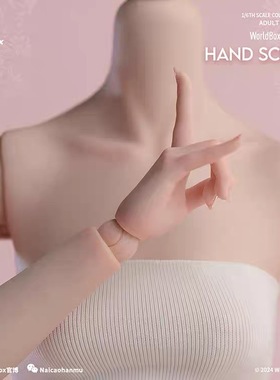 现货 Worldbox AT209 1/6女素体“手型包2.0”配件包