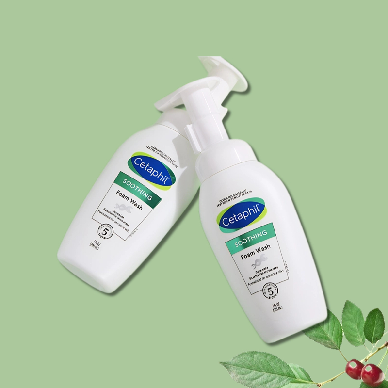Cetaphil/丝塔芙小云朵舒缓清润洁面泡沫男女士氨基酸表活洗面奶