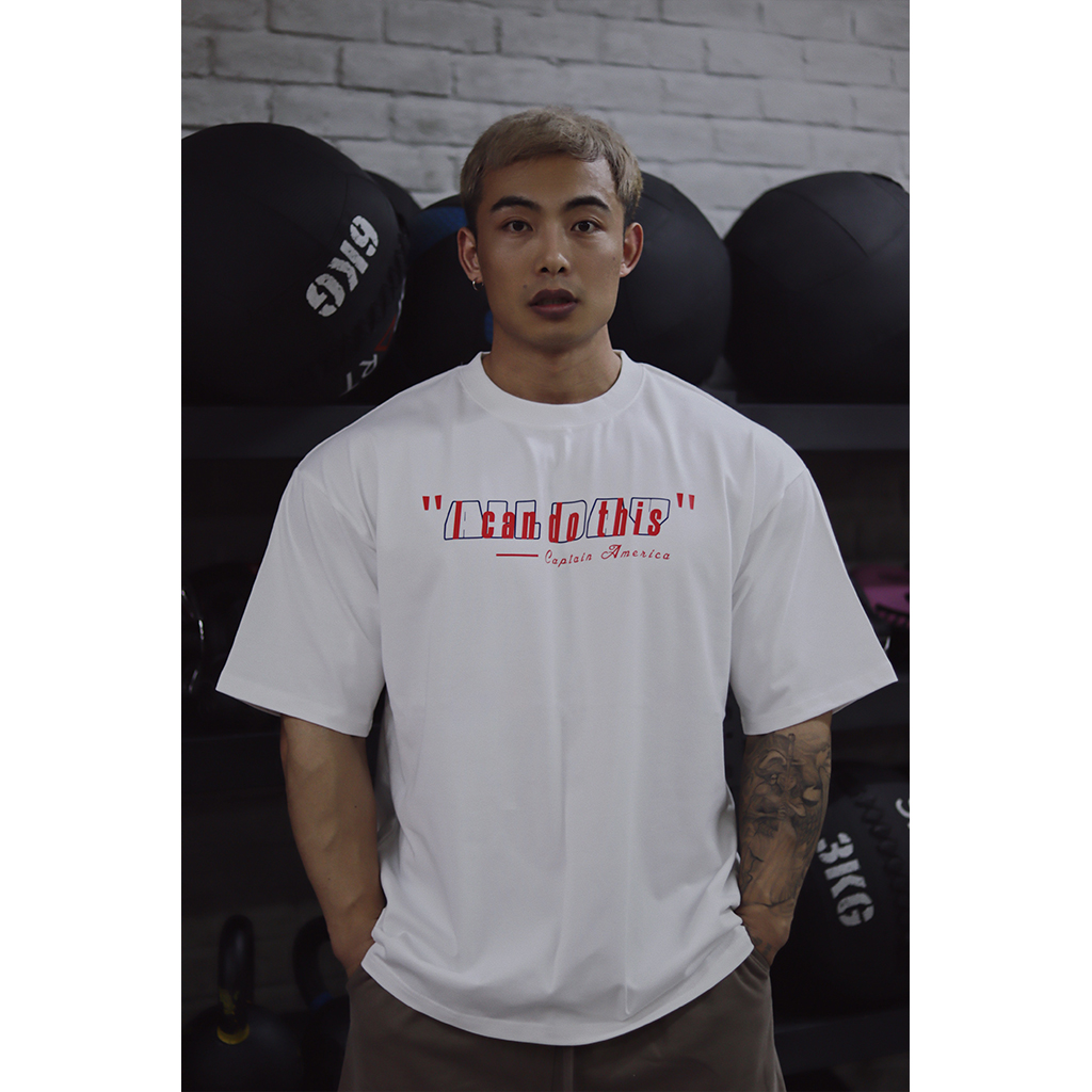 短袖美式休闲青少年印花T恤