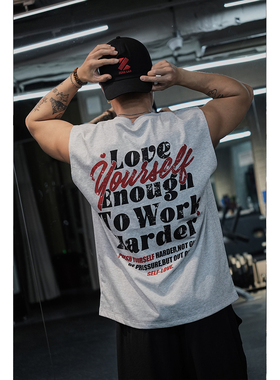 ZEKE LAB「爱自己」原创训练坎肩男柔软垂感抗皱面料休闲运动背心