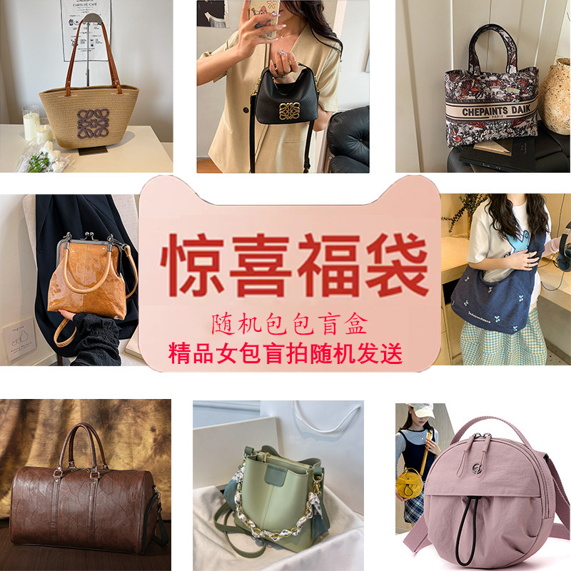 潮流新款热卖高质量随机百搭精品随机大容量高级质感女士流行包包