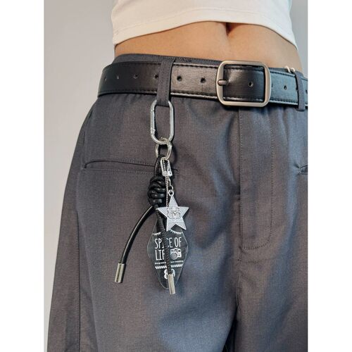 裤子挂饰裤腰链钥匙扣挂饰腰间配饰穿搭亚文化y2k潮酷视觉系牛仔