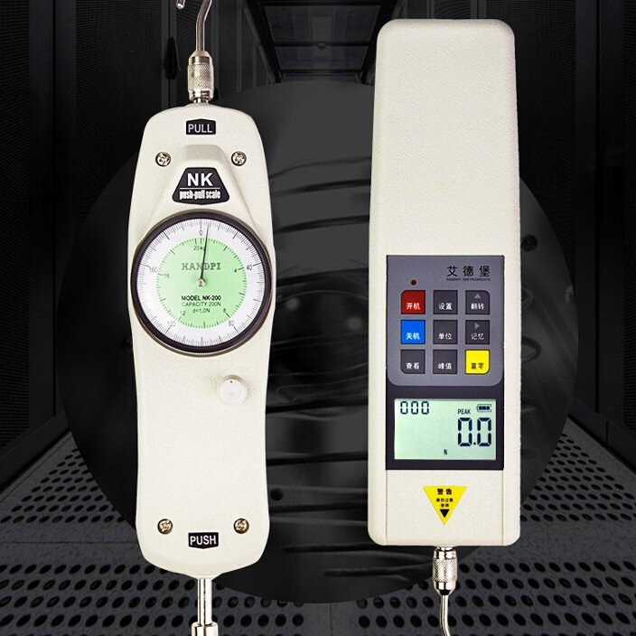 艾德堡 数显推拉力计hp-30o0/500n指针测力计nk-200/1u00kg拉压力
