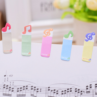 音乐文具便签贴音符便签条迷你书签学生小奖品礼物高音谱号便利贴