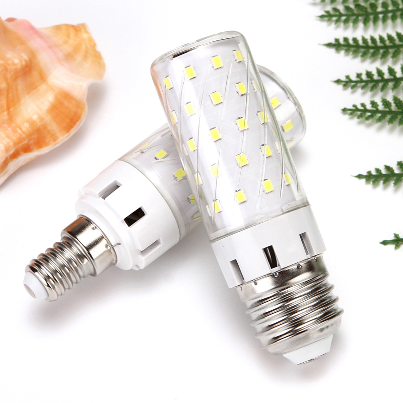 超亮LED玉米灯家用照明节能灯室内客厅灯卧室灯水晶吊灯吸顶灯螺