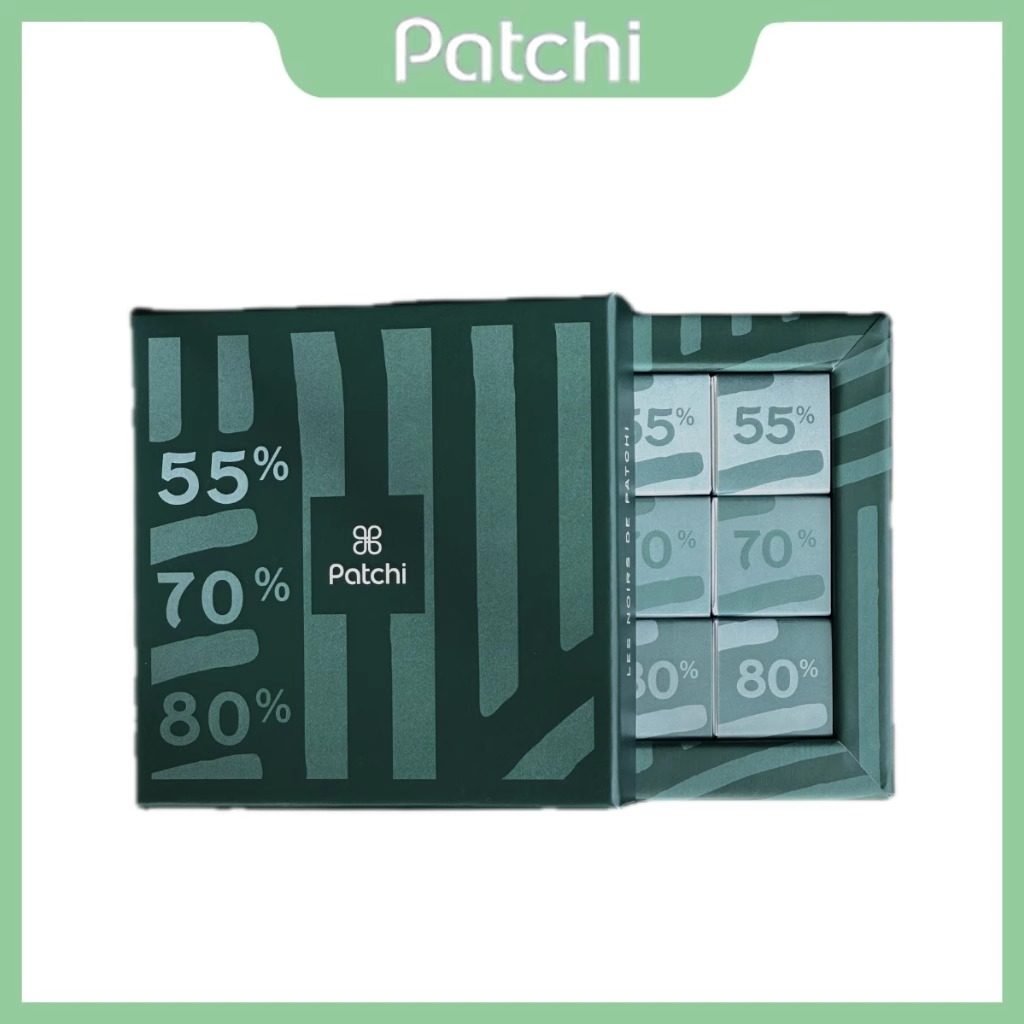 Patchi巧克力3阶纯度27片礼盒大金砖纯可可脂芭驰迪拜进口礼物
