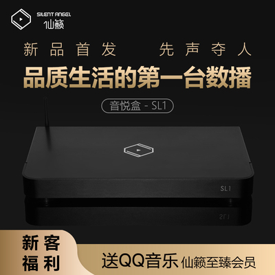 品牌直营仙籁音悦盒-SL1网络数字音乐播放器蓝牙音响功放解码器