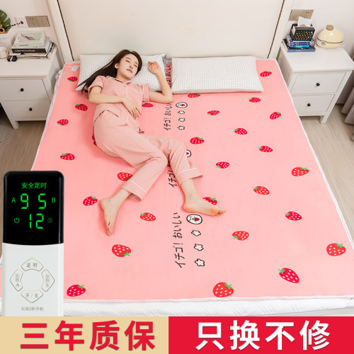 电热毯双人双控安全家用电褥子