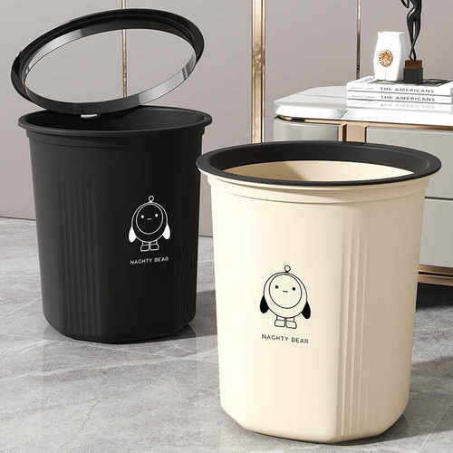 加厚蛋仔桶圆柱宽口带压圈无盖