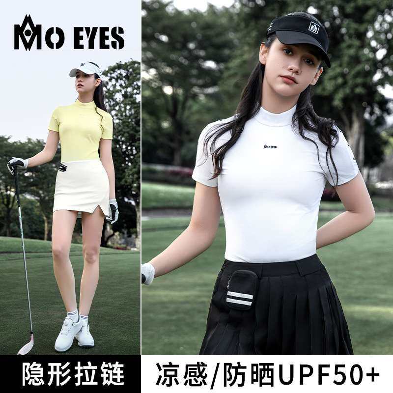 2025高尔夫春夏女士冰丝短袖网球
