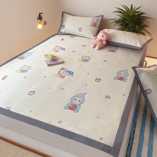 冰丝折叠A类母婴凉而不冰凉席