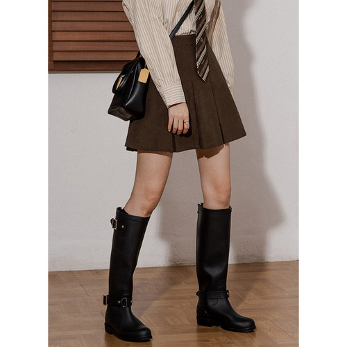 蓬蓬裙复古灯芯绒短裙