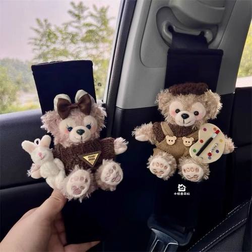 美拉德秋日玫画家达芬奇防勒脖汽车安全带护肩套女生车内饰品