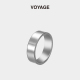VOYAGE钛钢男士 冷淡风指环 素圈戒指女男生高级感潮牌食指潮男个性