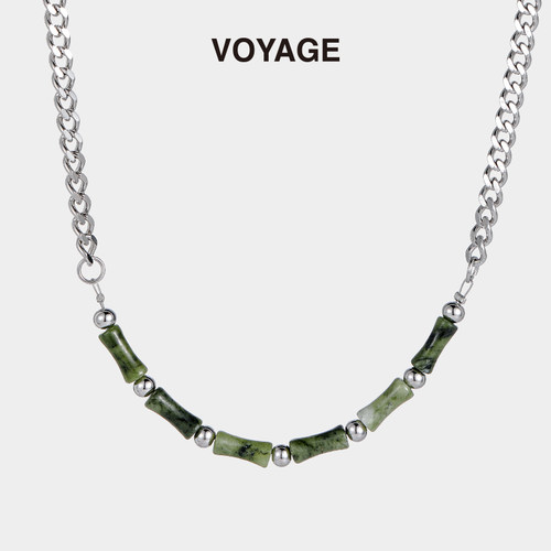 VOYAGE新中式竹节项链小众设计感