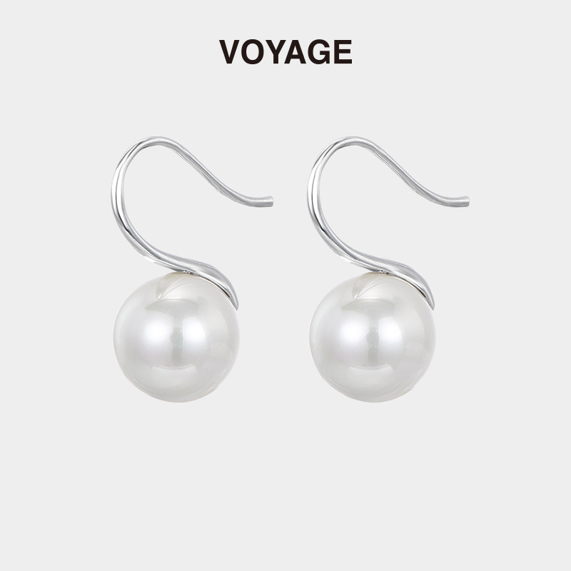 法式U形珍珠款耳环女款高级感气质耳钉小众独特耳钩秋冬复古耳饰,饰品/流行首饰/时尚饰品新,耳钉,淘宝优惠券,粉丝福利购,淘宝优惠卷