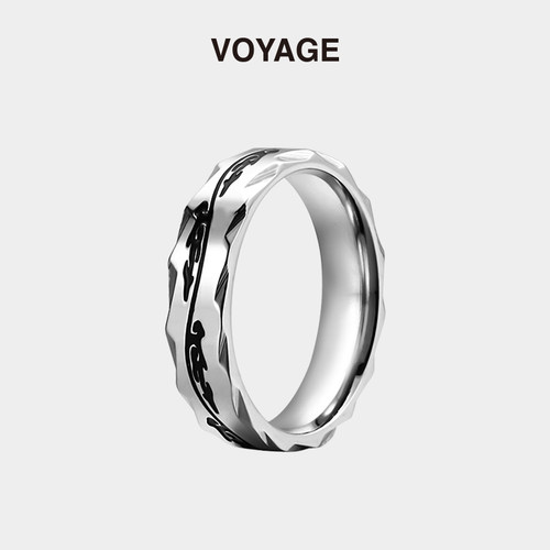 VOYAGE龙纹钛钢不掉色男款戒指
