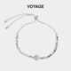 VOYAGE碎银子月光石手链女款 轻奢小众精致手环女生手串手镯饰品女