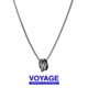VOYAGE男生痞帅项链钛钢吊坠男士 潮牌百搭男款 链子配饰卫衣毛衣链