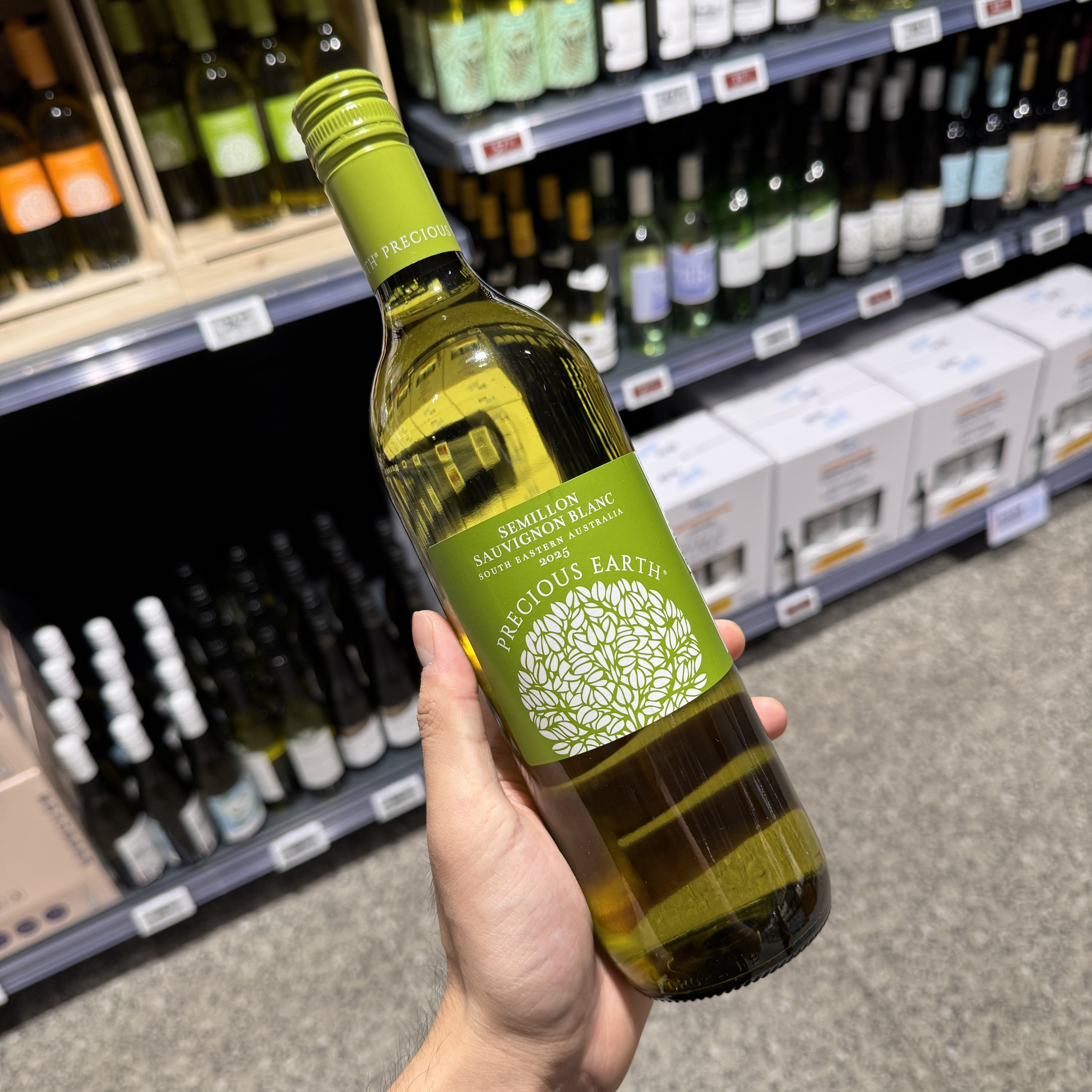 奥乐齐ALDI Precious Earth 赛美蓉长相思白葡萄酒750ml 原装进口