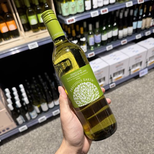奥乐齐ALDI Precious Earth 赛美蓉长相思白葡萄酒750ml 原装进口
