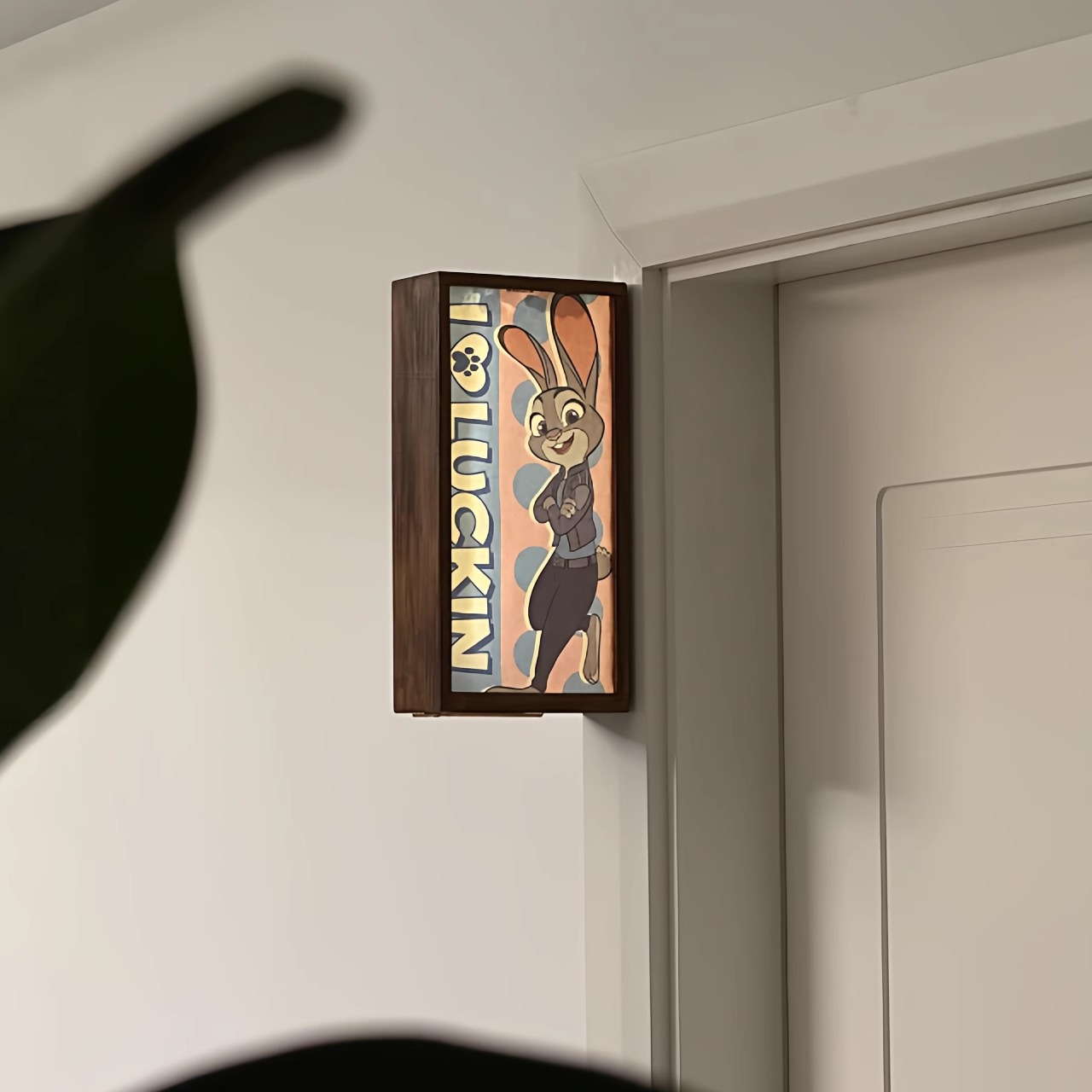 关于我用朱迪尼克周边做了小夜灯