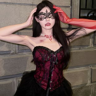 蒙面化妆舞会半脸面具女性感蕾丝镂空钩花遮面眼罩公主万圣节面罩