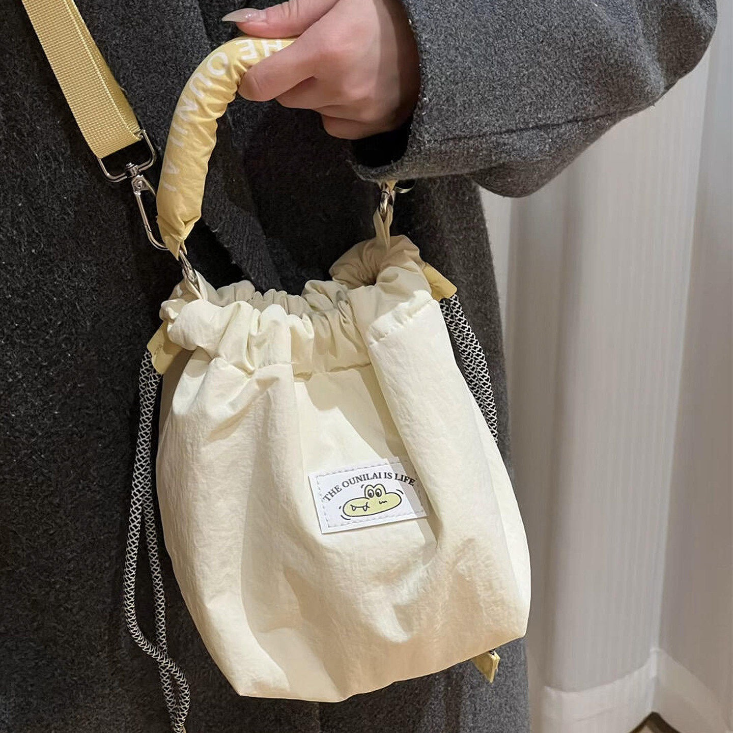 适用富士索尼佳能r50微单眼相机相机包女斜挎便携出游拍立得包